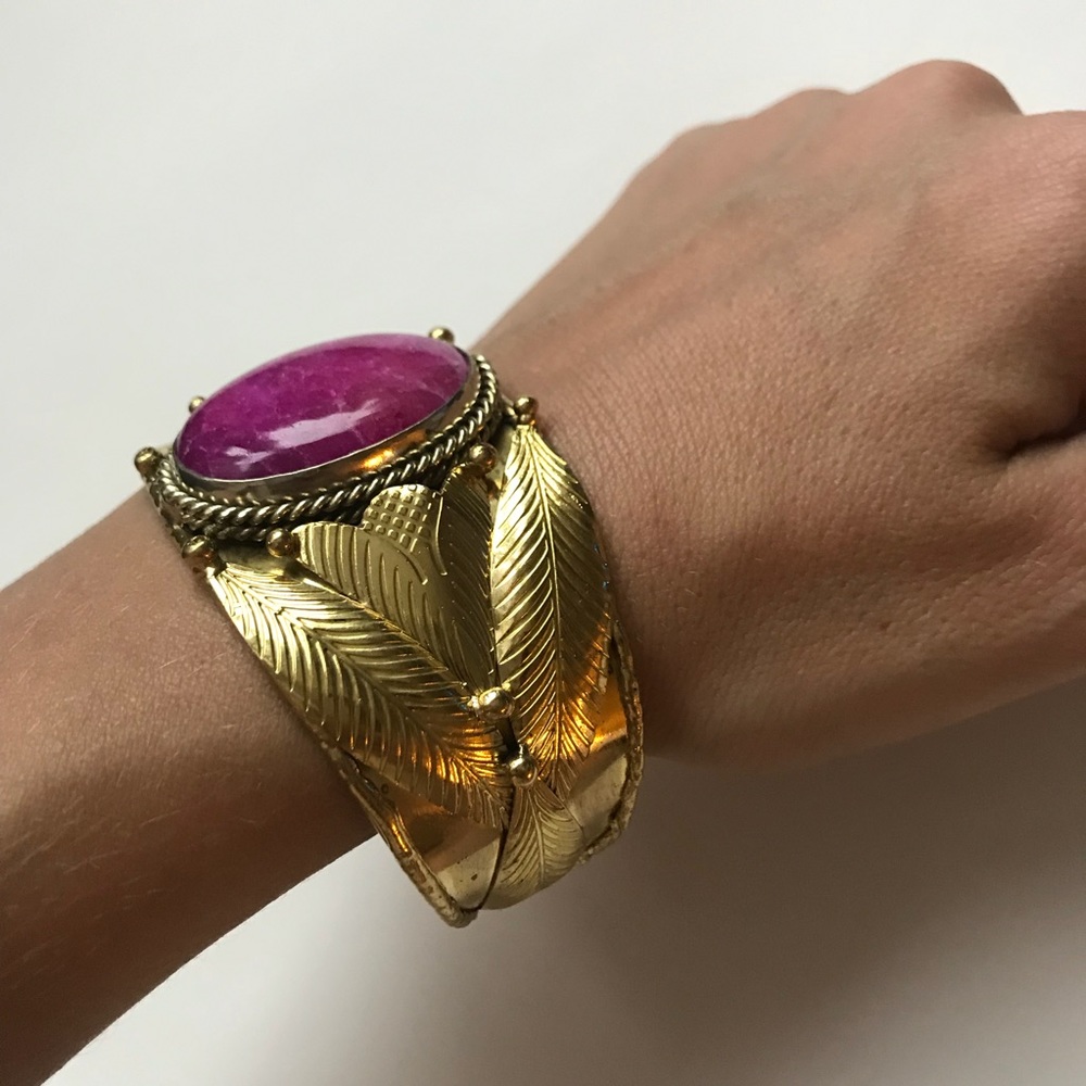 Cuff with Ruby - Picture 3 of 8